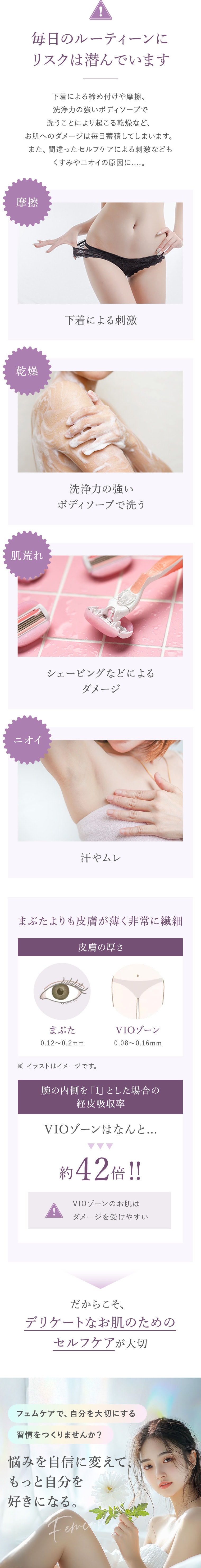 毎日のルーティーンにリスクは潜んでいます