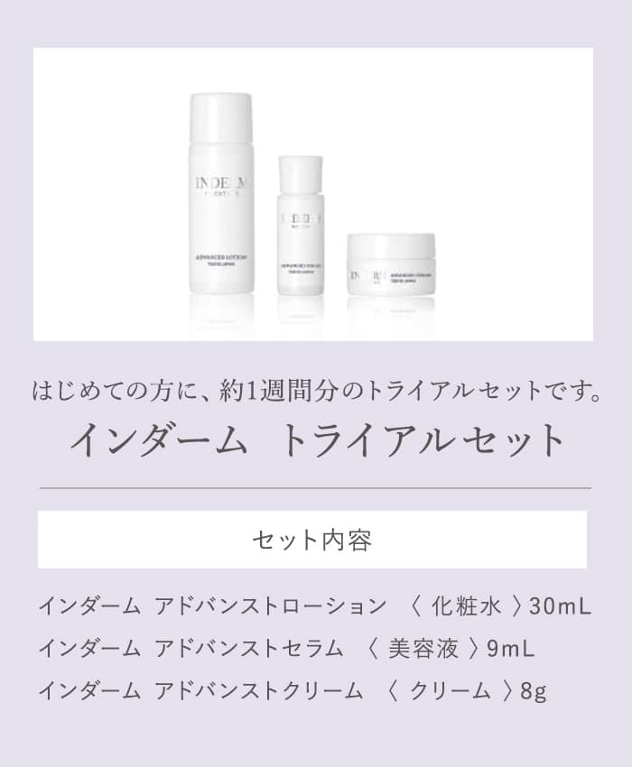 はじめての方に、約1週間分のトライアルセットです。