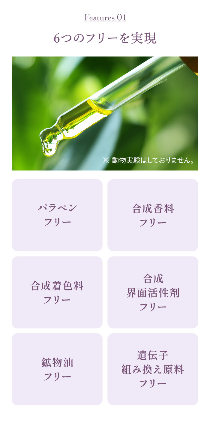 6つのフリーを実現