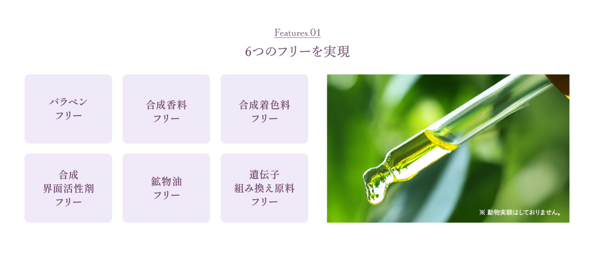6つのフリーを実現